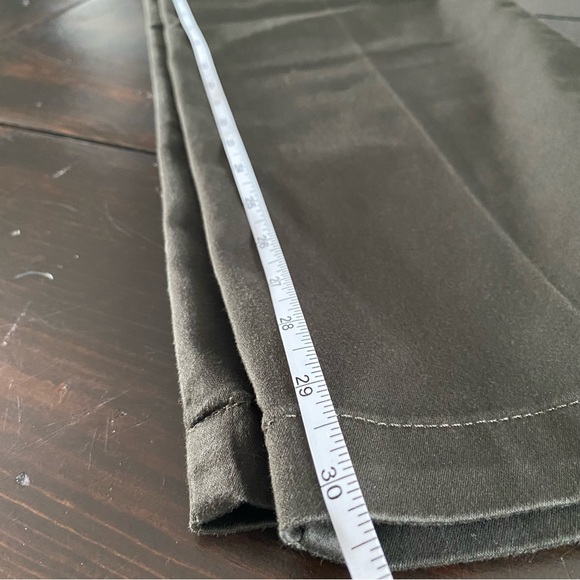 Lee Dark Green Straight Leg Mid Rise Trouser - Women’s 12 - Picture 7 of 7